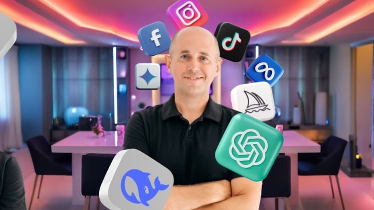 AI-Powered Social Media Marketing: ChatGPT and 100 AI Tools - Free Udemy Course