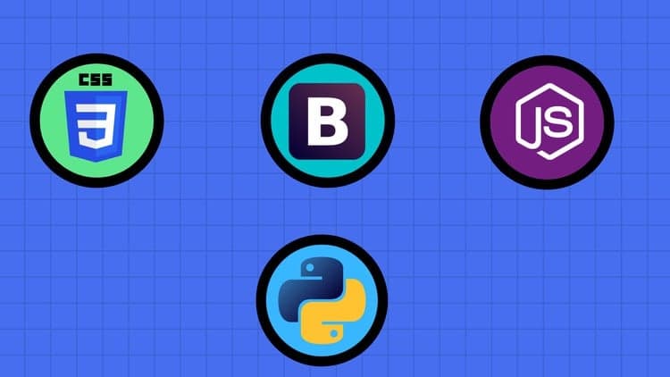 CSS, Bootstrap And JavaScript And Python Stack Course - Free Udemy Course