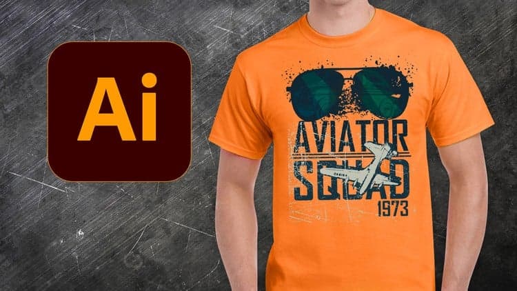 Ultimate T-shirt Design Mastery with Adobe Illustrator CC - Free Udemy Course