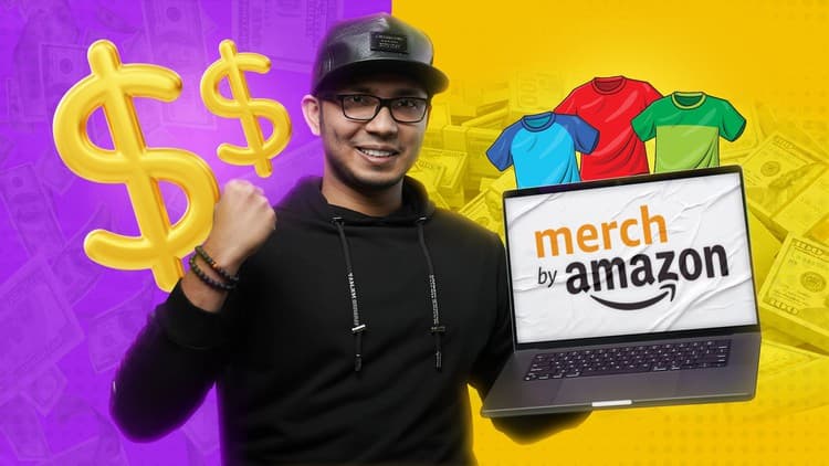 Merch by Amazon | Design & Start Selling T-shirts Online - Free Udemy Course