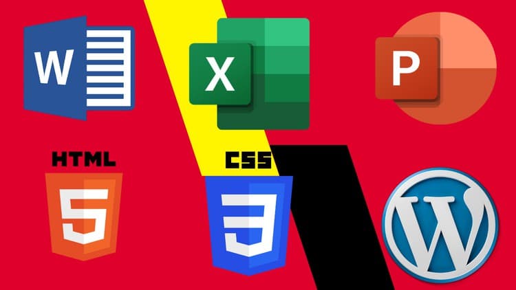 Complete MS Office and Web Design Development Course - Free Udemy Course