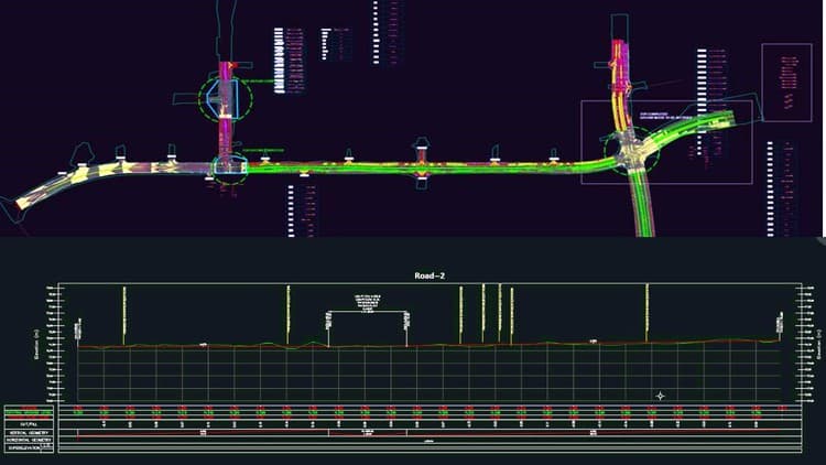 AutoCAD Civil 3D 6km Complete Road & Junction Design Project - Free Udemy Course