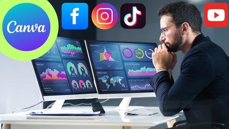 Social Media Graphics Design and Video Editing in Canva - Free Udemy Course