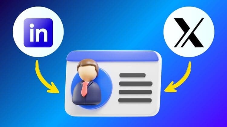 Building a Personal Brand on Linkedin & X (Twitter) w/ AI - Free Udemy Course