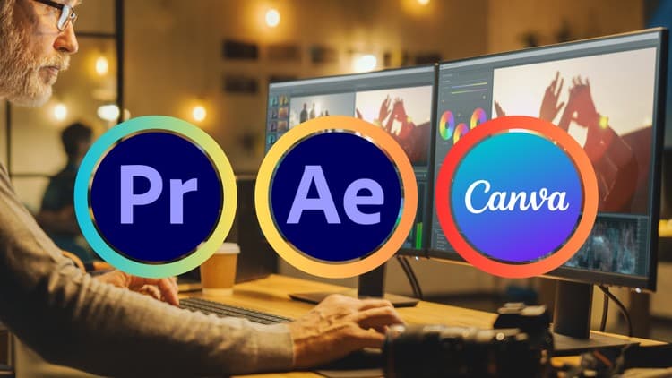 Social Media Video Editing: Premiere Pro After Effect Canva - Free Udemy Course