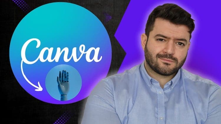 Canva AI: Master Canva AI Tools & Canva AI Design (A to Z) - Free Udemy Course