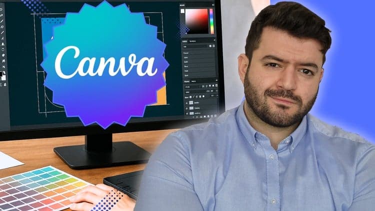 Canva Graphics Design Course For Beginners & Non Designers - Free Udemy Course