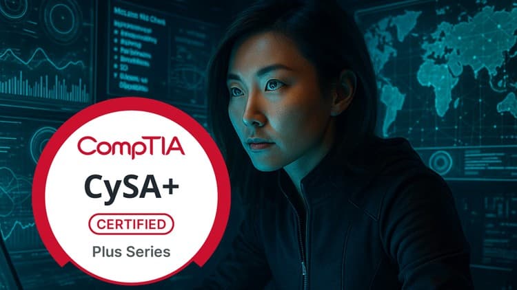 CompTIA CySA+ (CS0-003) Practice Exams - Free Udemy Course