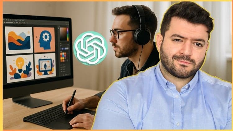 Graphic Design Using AI: COMPLETE Graphic Design Projects - Free Udemy Course