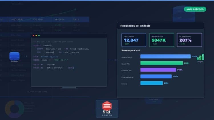 Domina SQL: Convierte preguntas de negocio en respuestas - Free Udemy Course
