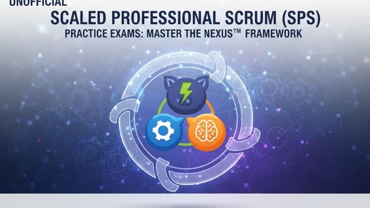 Scaled Professional Scrum (SPS) Practice Exams {unofficial} - Free Udemy Course