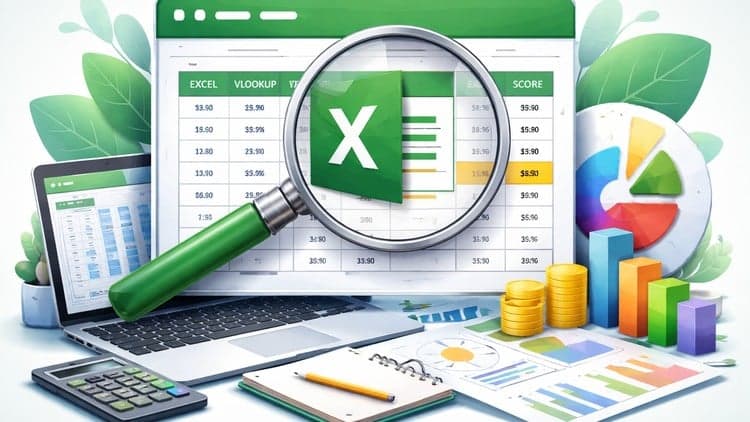 Learn Excel VLOOKUP from Scratch - Free Udemy Course
