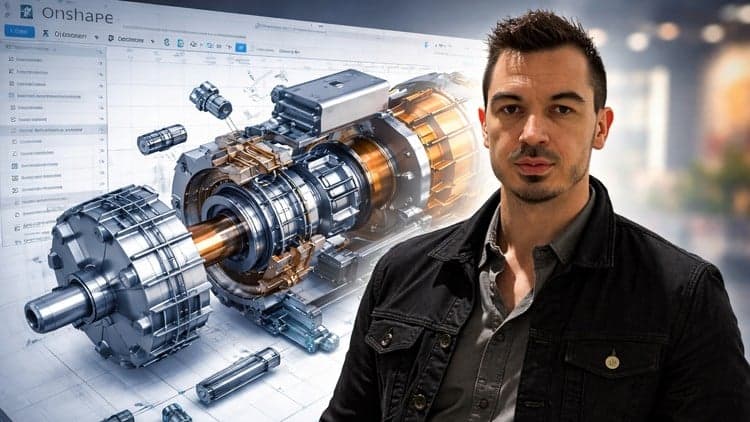 Onshape Complete Course For Beginners (2026) - Free Udemy Course