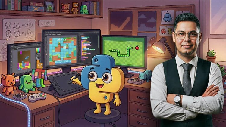 Master Python Game Development: A Project-Based Journey 2026 - Free Udemy Course