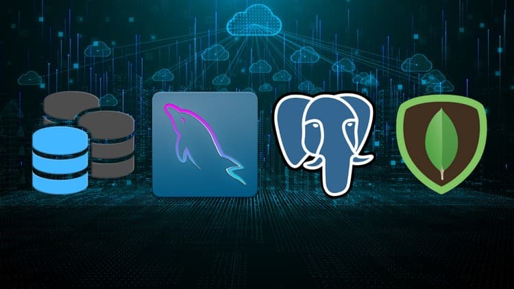 SQL, MYSQL, POSTGRESQL & MONGODB: All-in-One Database Course - Free Udemy Course