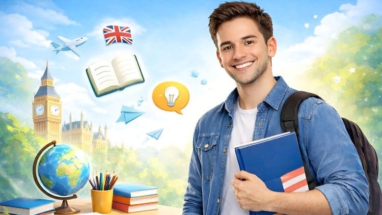 رحلة تعلم الإنجليزية بثقة: عبارات وقصص تفاعلية للمبتدئين - Free Udemy Course