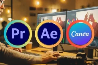 Social Media Video Editing: Premiere Pro After Effect Canva