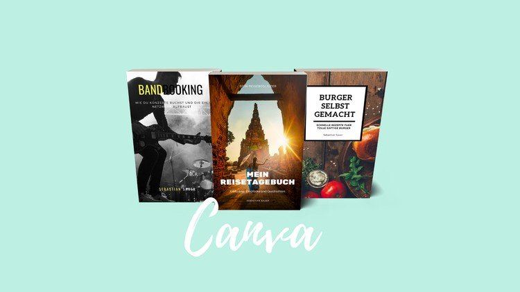 Canva Ebook & Taschenbuch Cover Anfängerkurs