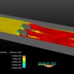 CFD simulation using FLOW-3D