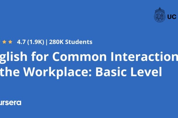 English for Common Interactions in the Workplace: Basic Level