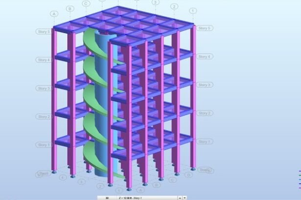 Robot structural design 15 stories residential
buildings