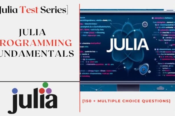 Julia Programming Fundamentals : Exam Test Series