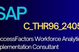 SAP C_THR96_2405 SuccessFactors Workforce Analytics |
Dumps