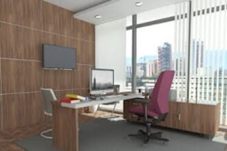 Revit Arch. : Modeling & Rendering Interior office
project