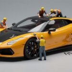 Production Video D'Un Travailleur Miniature