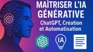 Maîtriser l'IA Générative : ChatGPT, Création et Automates