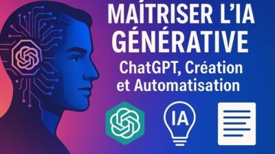 Maîtriser l'IA Générative : ChatGPT, Création et Automates