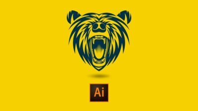 Logo Design Course in Adobe Illustrator: Bear Mascot Design