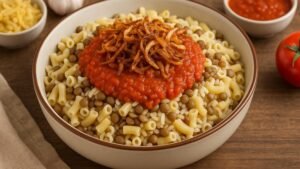 Kushary Masry كشري مصري Popular Egyptian meal