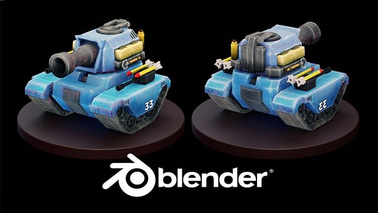 Blender 4.X - 3D Modeling for Games - COMPLETE WORKFLOW