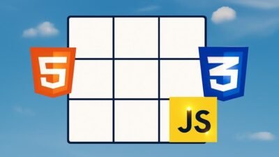 Build a Tic Tac Toe Game Using JavaScript, HTML & CSS