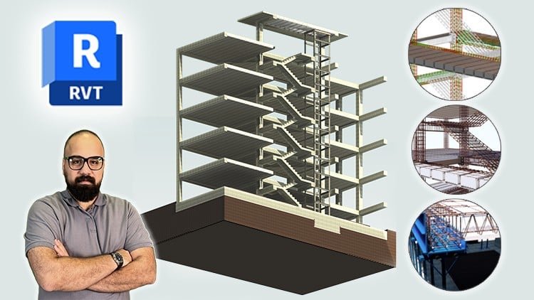 Advanced Revit BIM: LOD 400 Concrete Structure Modeling